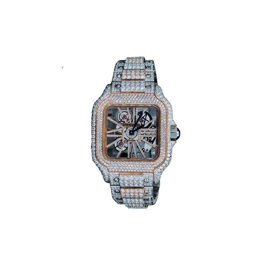 Cartie Rose Gold Two Tone Skeleton