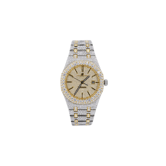 Two Tone VVS Moissanite AP